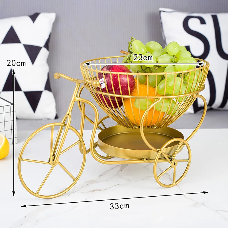 Modern Fruit Basket in Stylish Design (Black colour)