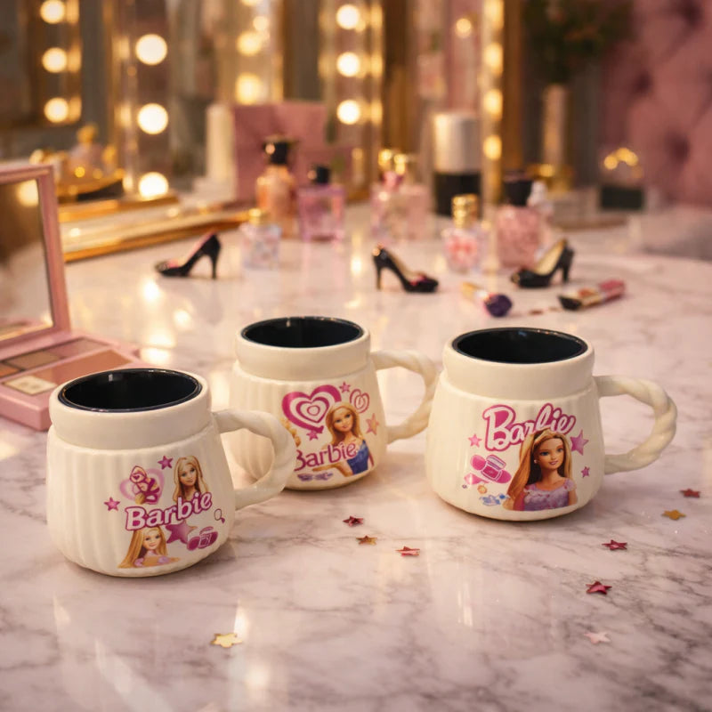 Ceramic Mug - Aesthetic Pink Barbie Coffee Cup