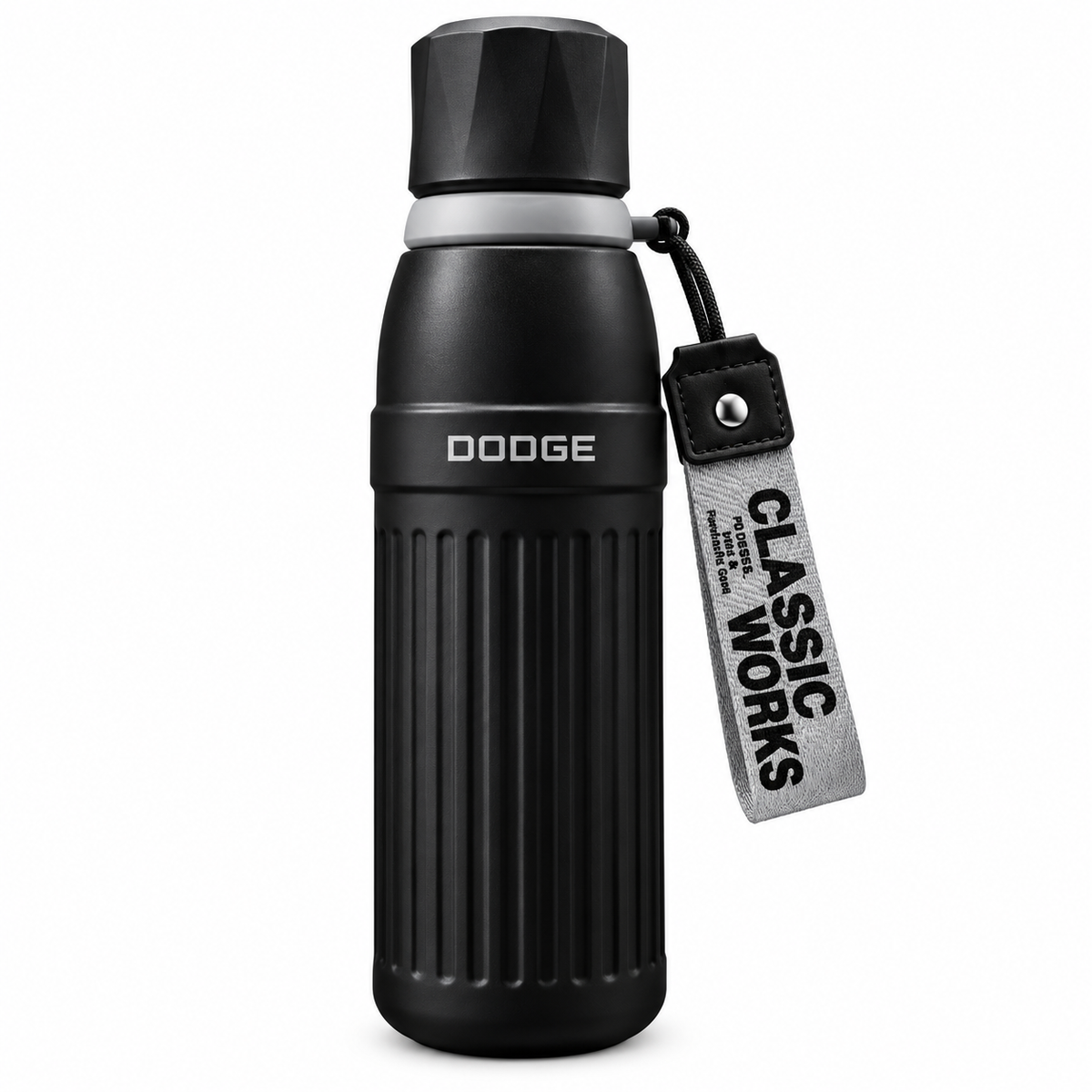 Dodge 600ml Travel Thermos | Black