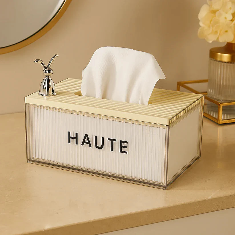 Haute Tissue Box – Stylish Modern Tissue Holder for Home & Office