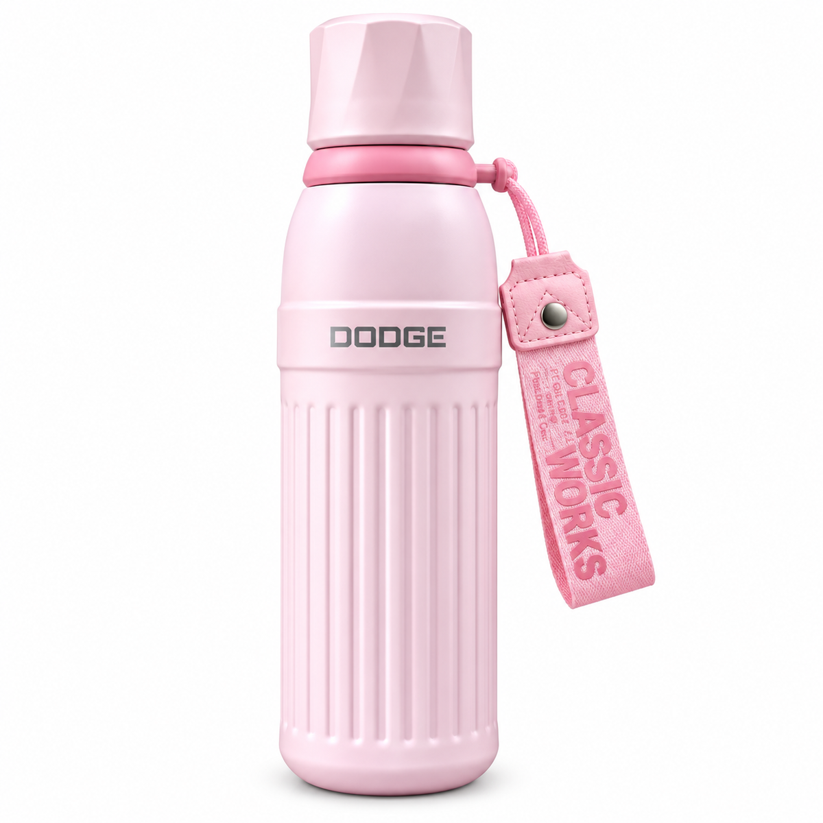 Dodge 600ml Travel Thermos | Light Pink