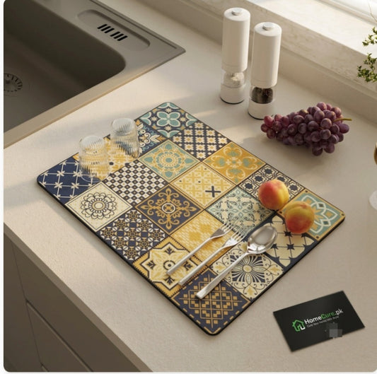 Dish Drying/Dining Table Mat