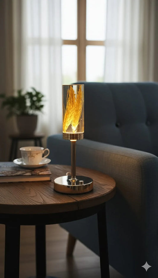 Rechargeable Flower Lamp – Romantic LED Night Light for Home Décor