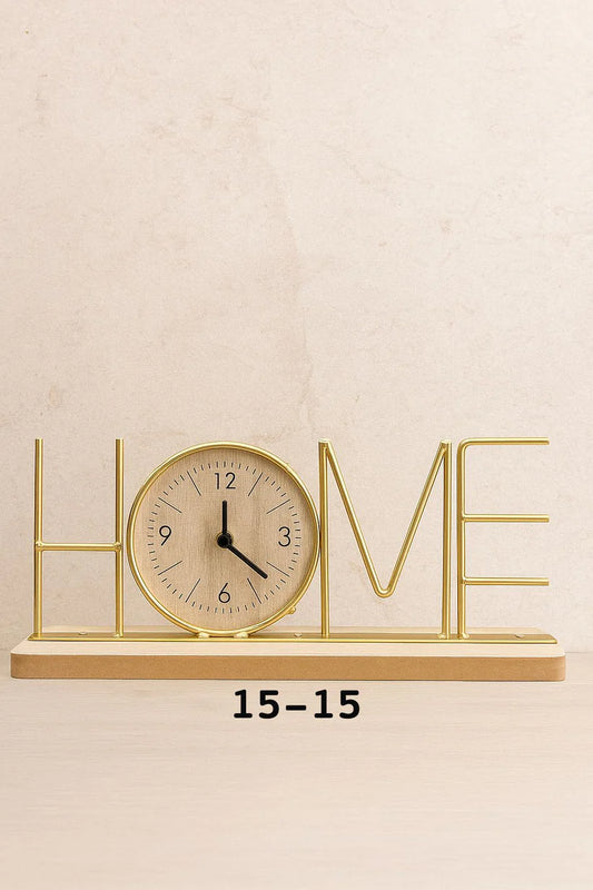 HOME Decorative Table Clock – Modern Desk Decor