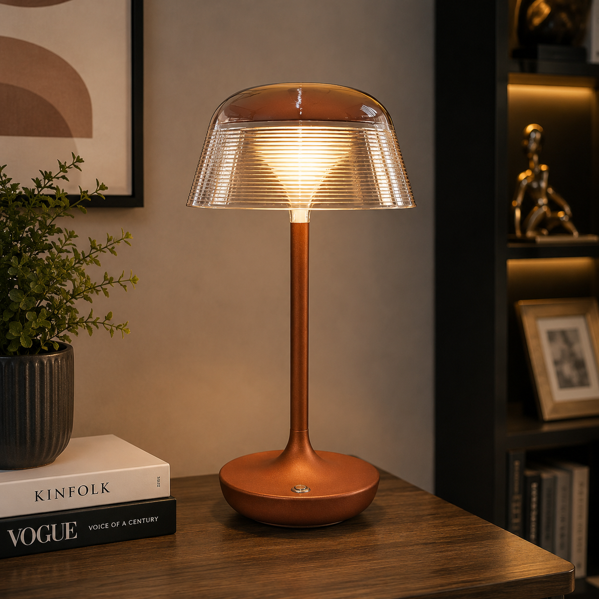 Aurora Bronze LED Table Lamp