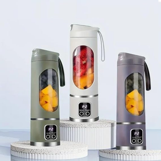 Portable Rechargeable Blender Bottle – USB Juicer for Smoothies, Protein Shakes & Juices