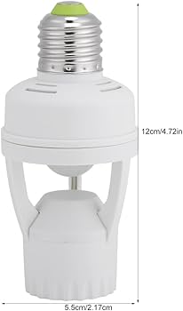 Motion Sensor LED Lamp Bulb Holder