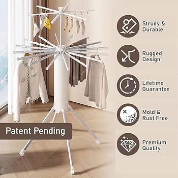 Folding Clothes Drying Rack