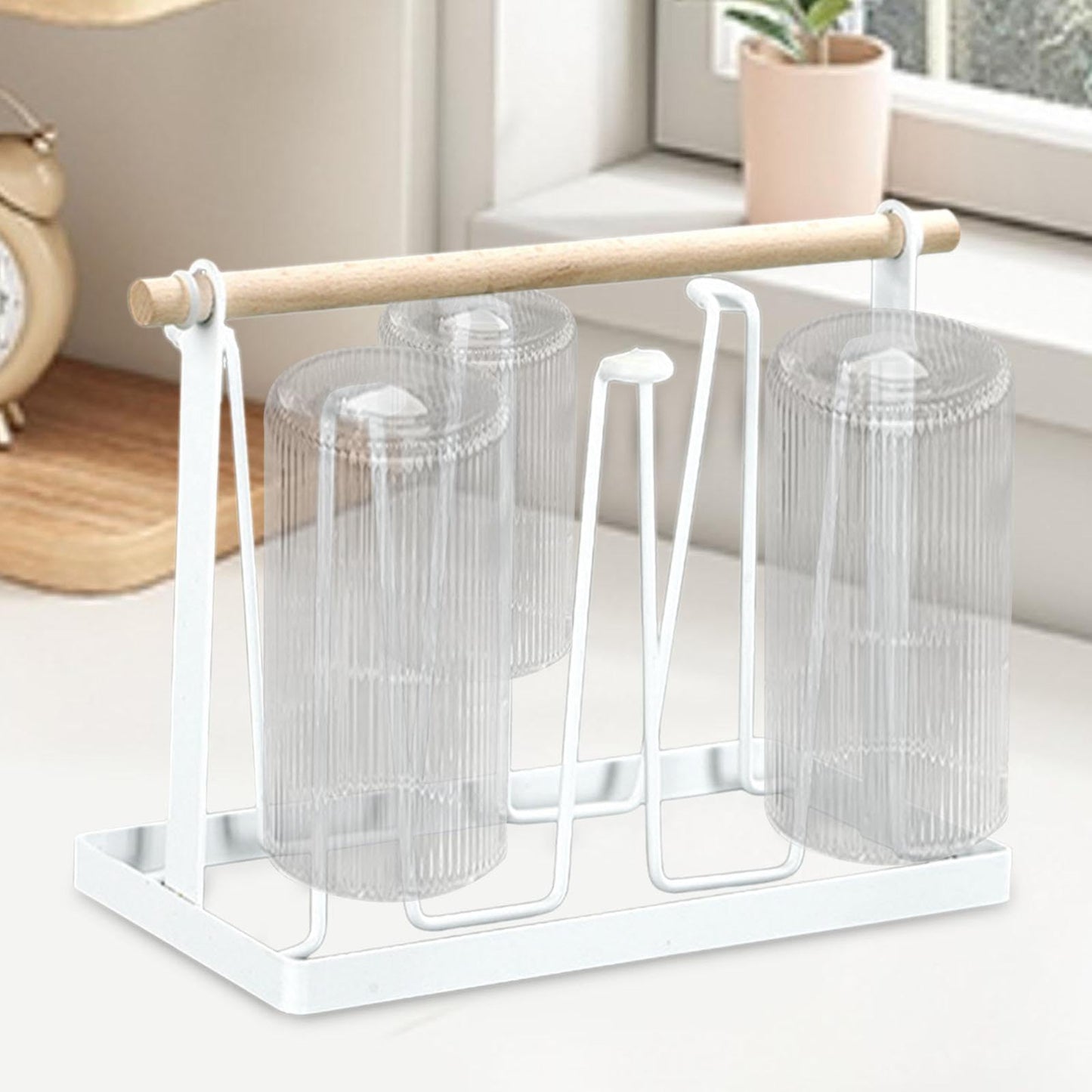 6pcs glass stand with tary