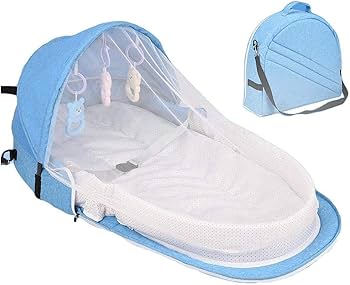 Multi-Function Baby Bed With Mosquito Net