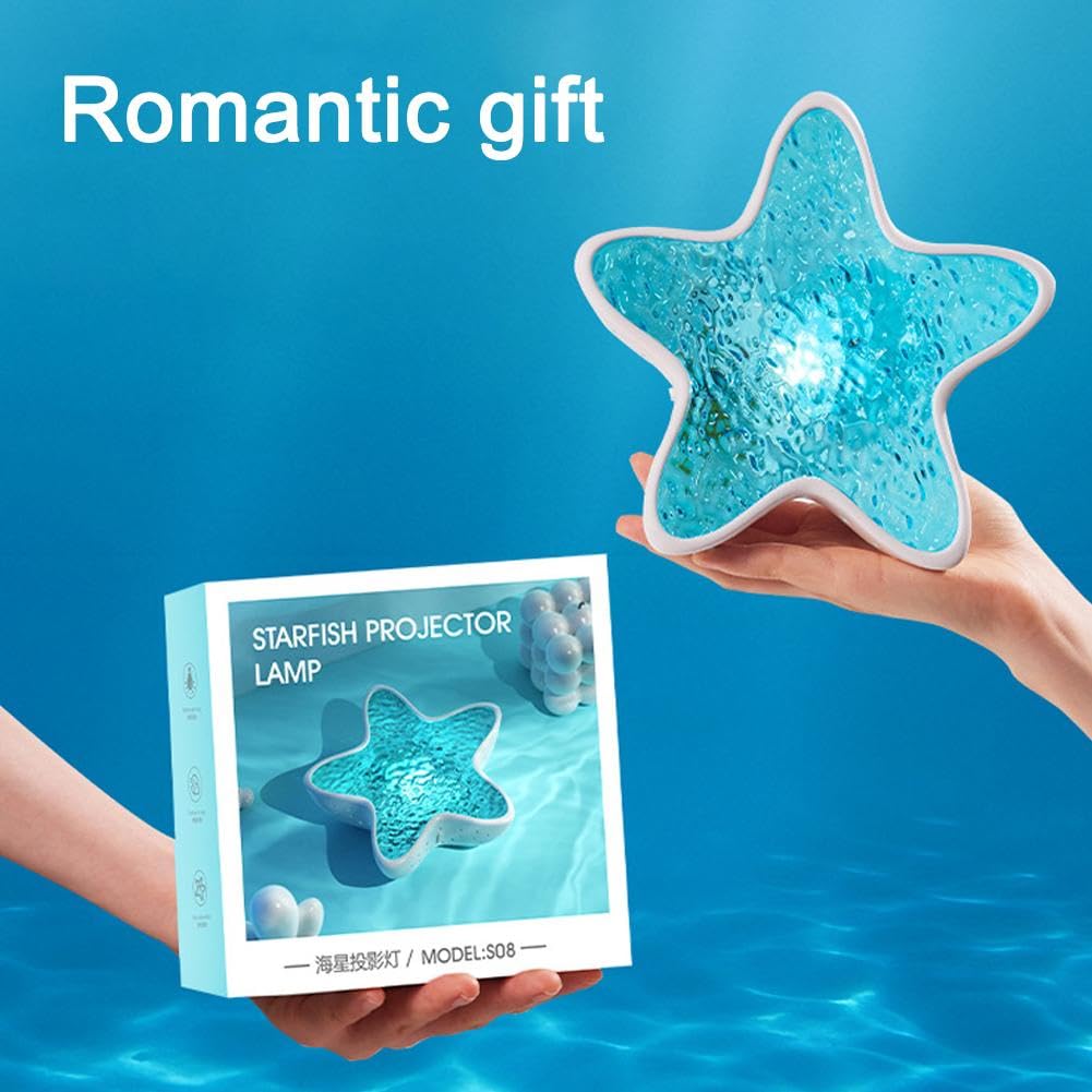 LED Starfish Galaxy Projector