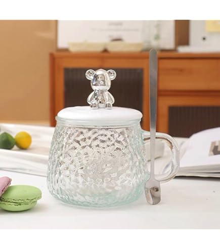 Cute Bear Cup with Lid