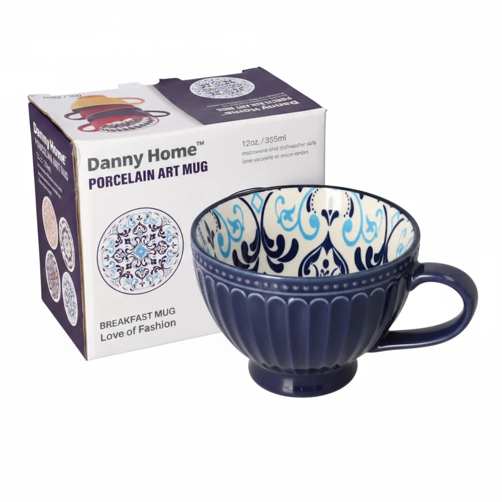 Danny Home Santorini 355ml Porcelain Mug