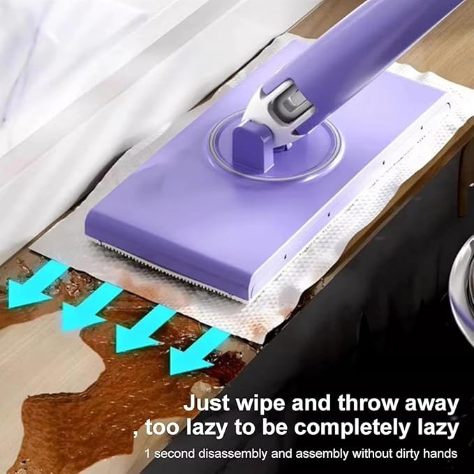 Automatic Mini Flat Mop – Dry & Wet Use (71cm)
