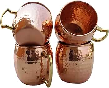 Hammered Copper Moscow Mule Mug – 450ml