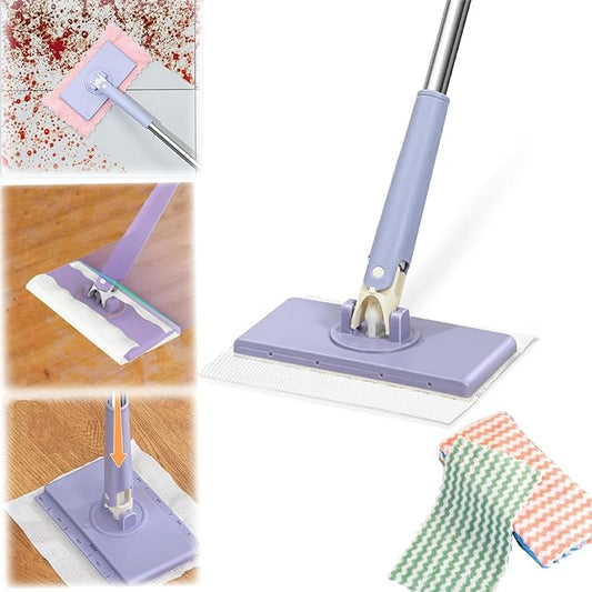 Automatic Mini Flat Mop – Dry & Wet Use (71cm)
