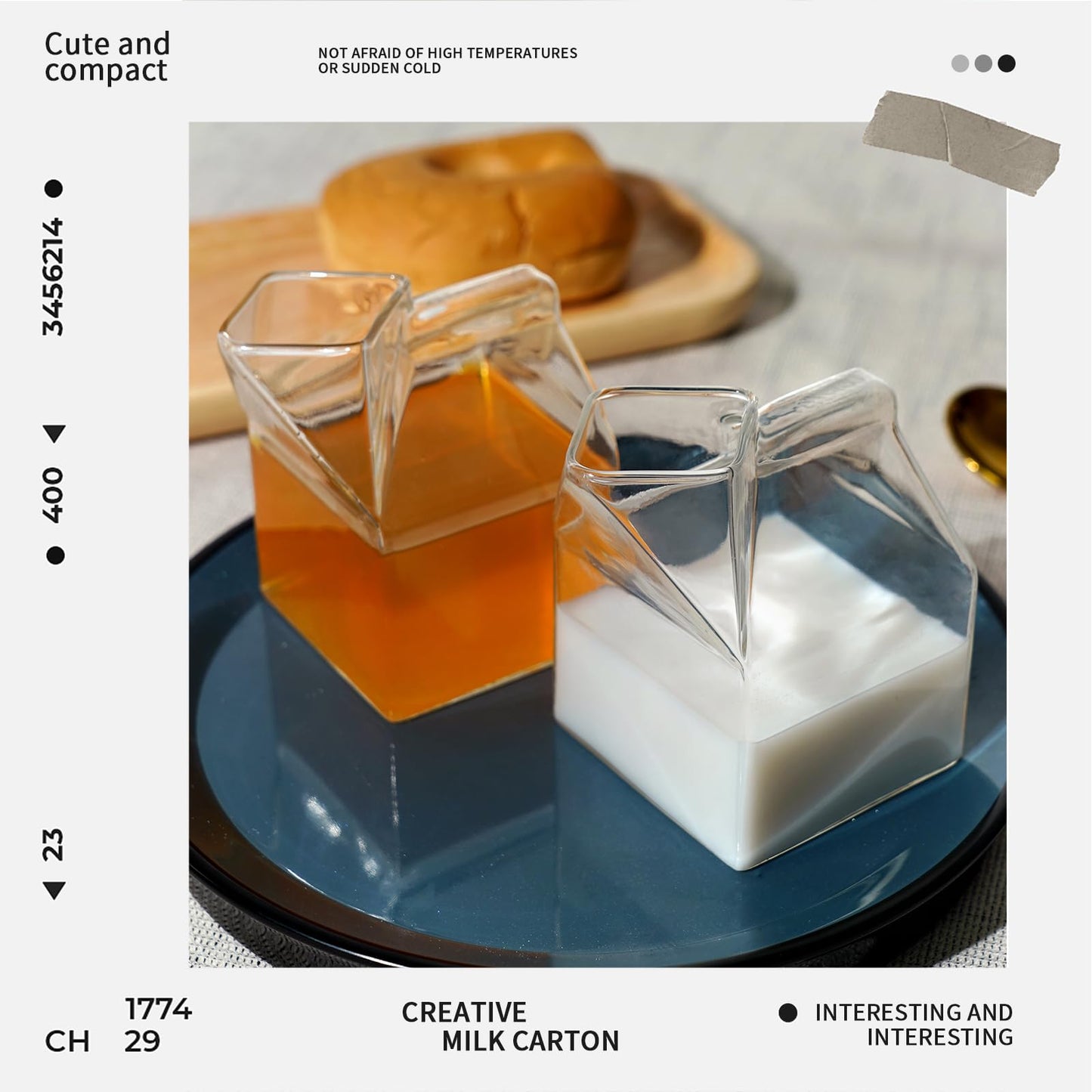 300ml Creative Milk Cup