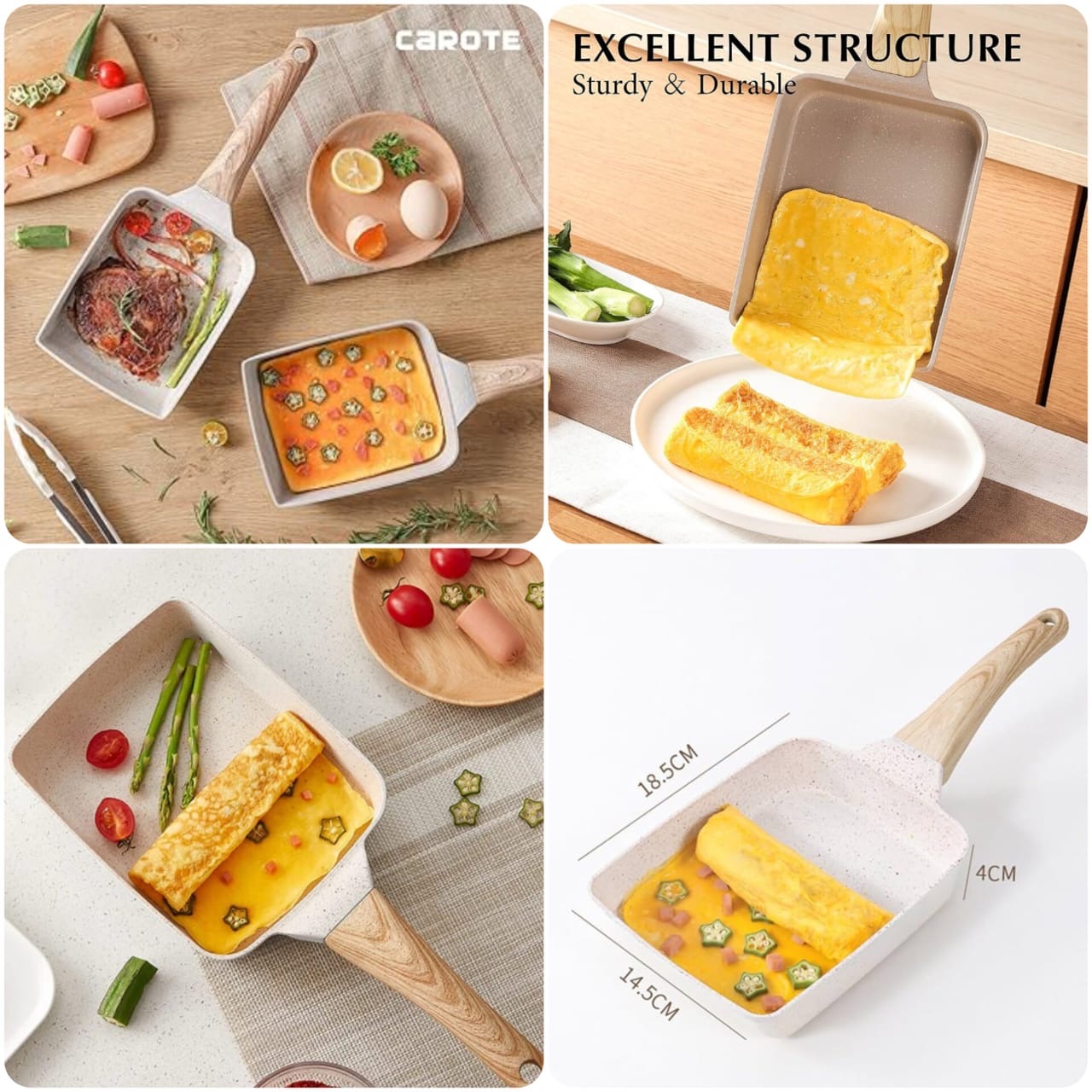 nonstick portion frying pan