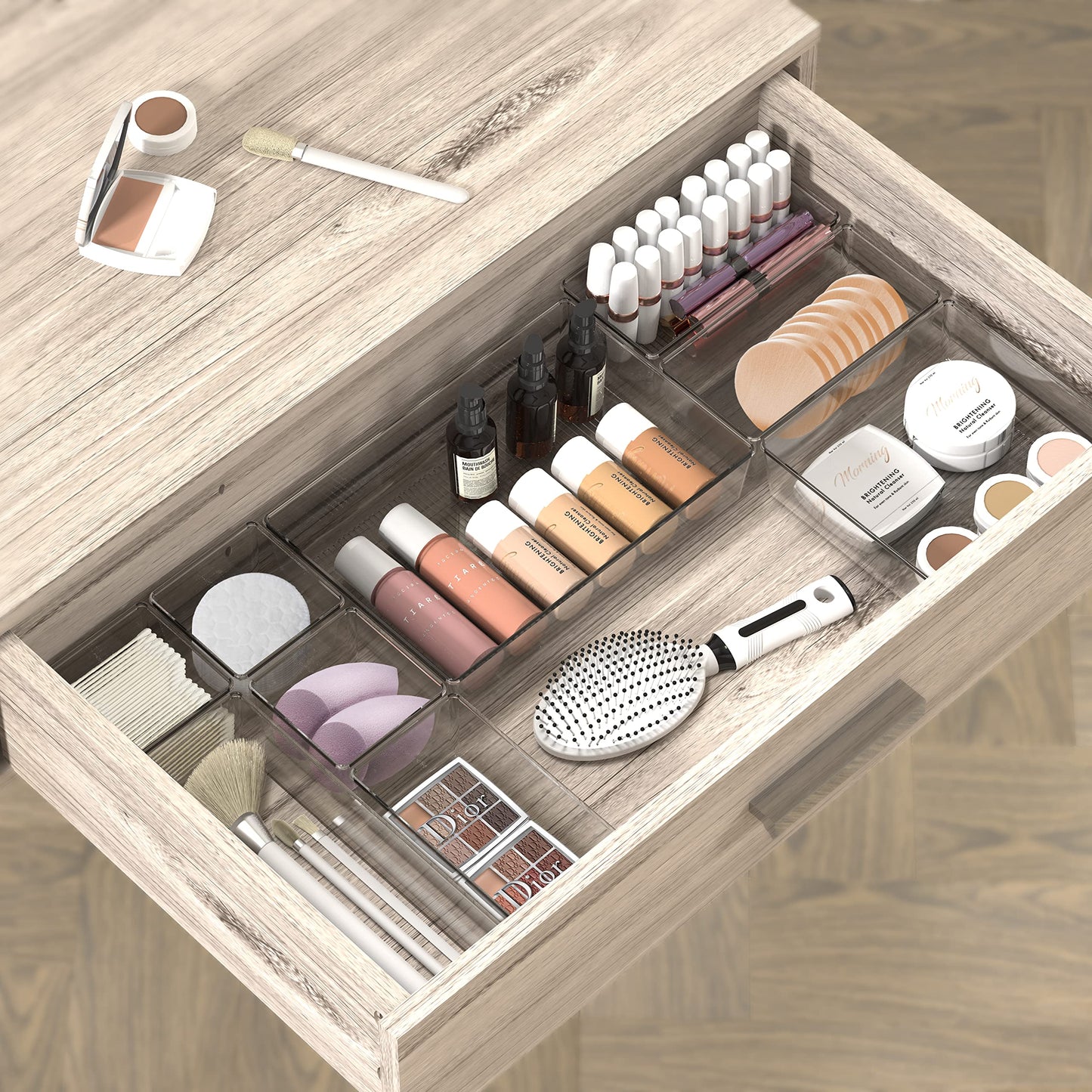 Transparent Drawer Organizer