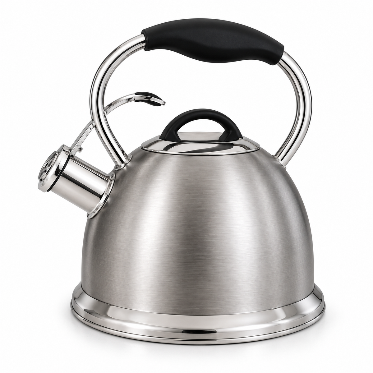 Stainless Steel Whistling Kettle – 3.0L | Silver