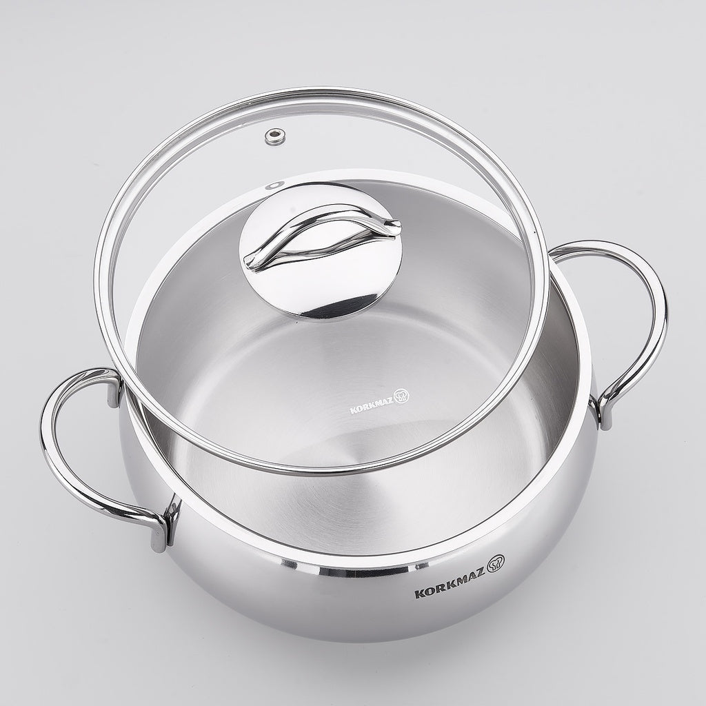 Korkmaz Tombik Casserole 24x12 cm / 5.5 l.