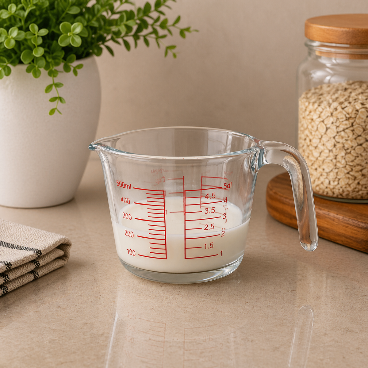 Danny Home Glass Measuring Cup 500ml