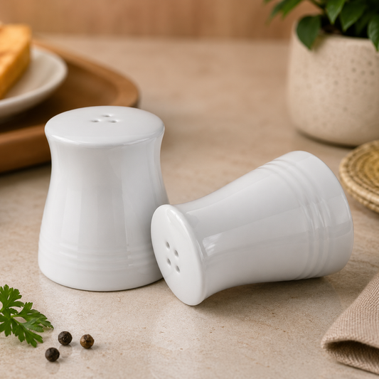 Brilliant Ceramic Salt & Pepper Shaker 2pcs Set