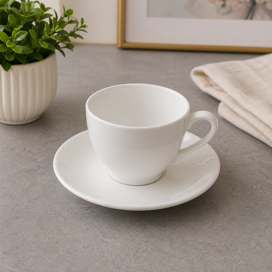 Brilliant Ceramic Cup & Saucer