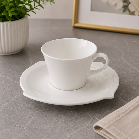 Brilliant Ceramic Cup & Saucer
