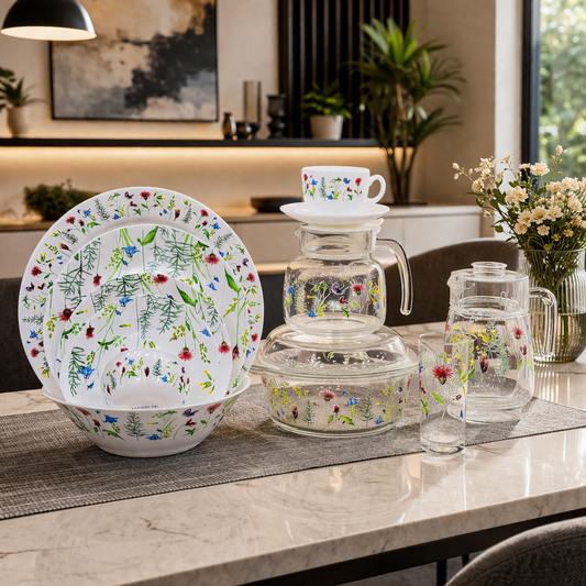 Luminarc 73pcs 8 Persons Dinner Set
