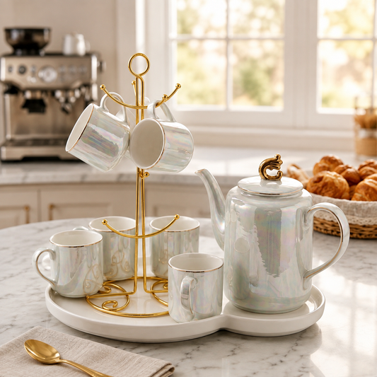 Elegant Ceramic Tea Set