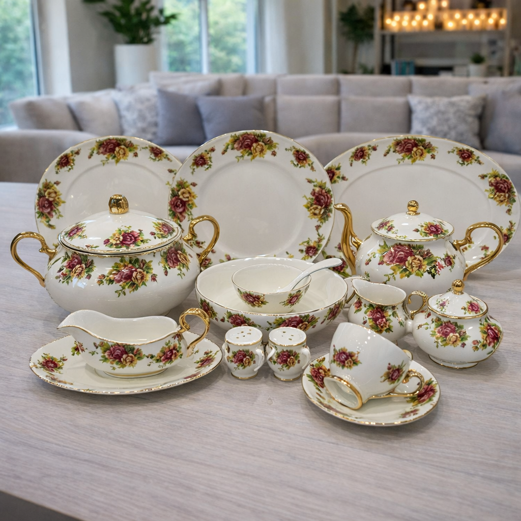 Royal Albert 75 Pcs Dinner Set