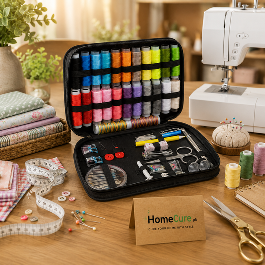 98 Pcs Premium Sewing Kit | Portable Sewing Accessories Set with Storage Case