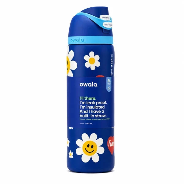 Owala FreeSip 32oz Insulated Bottle – Wiggle Wiggle