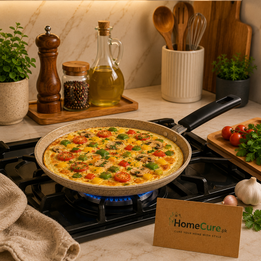 24cm Premium Non-Stick Granite Crepe Pan - Made In Turkey