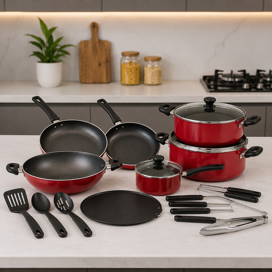 Prestige Claasique 17-Piece Nonstick Cookware Set