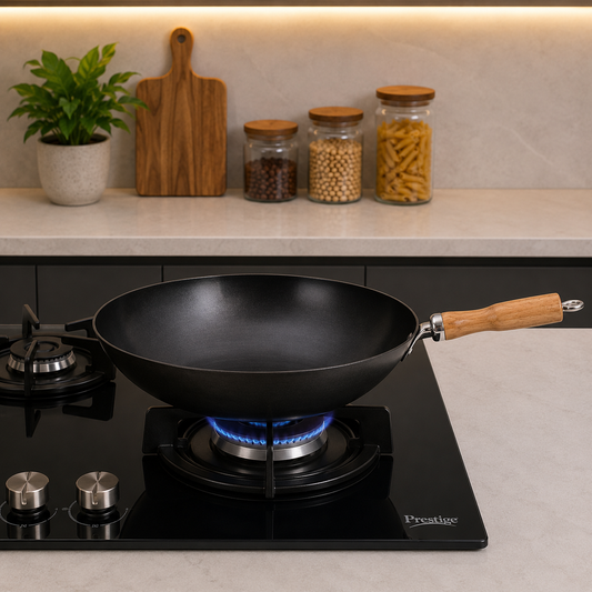 Prestige 30cm Classic Wok Pan