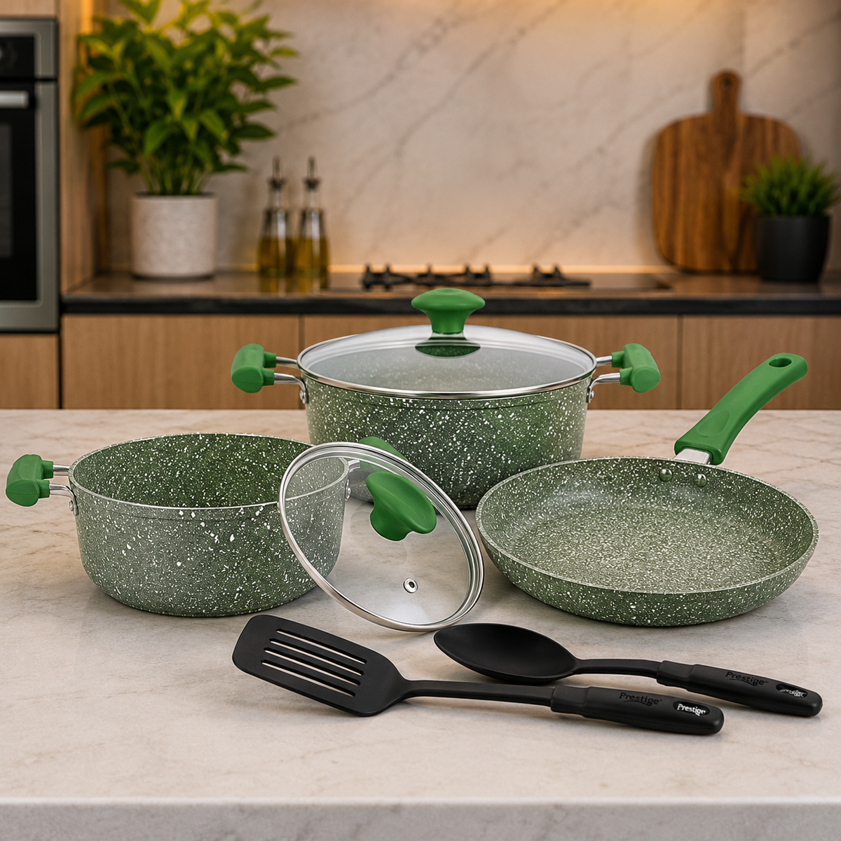 Prestige Essent 7Pc Cookware Set
