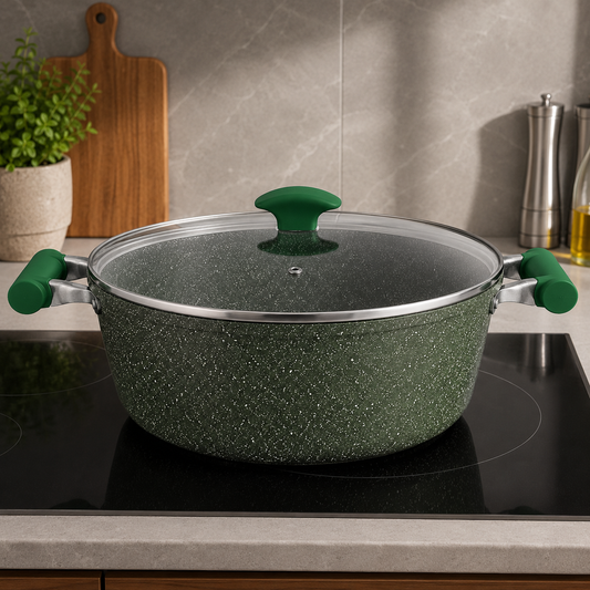 Prestige Essentials Granite Casserole Pot – 34cm