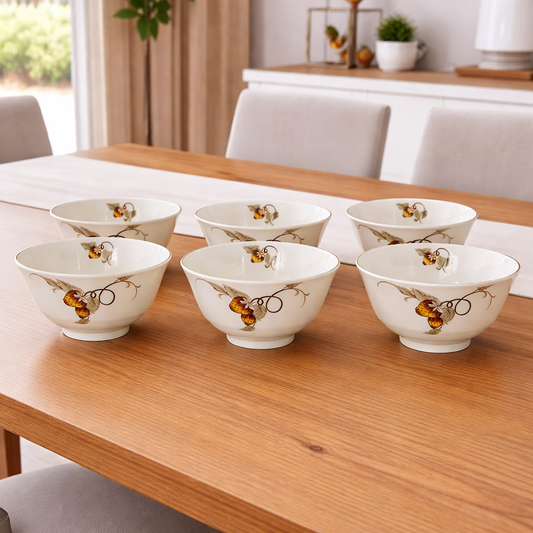 Angela 4.50" Ceramic Bowl Set of 6 - BRD413