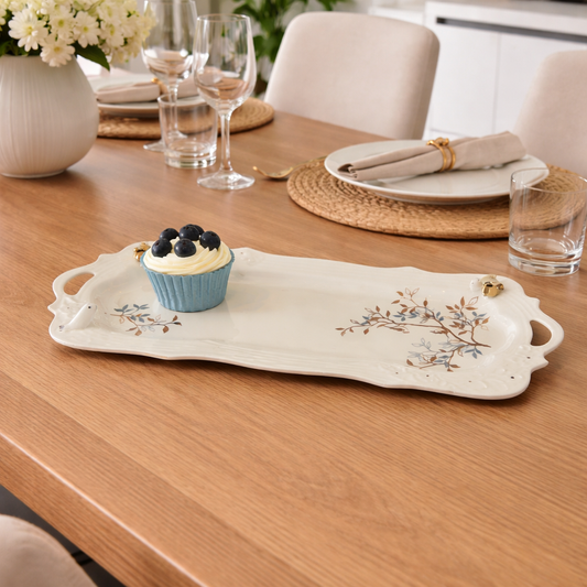 Angela 16" Ceramic Tray - BRD351