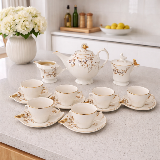 Angela Ceramic Tea Set - BRD356
