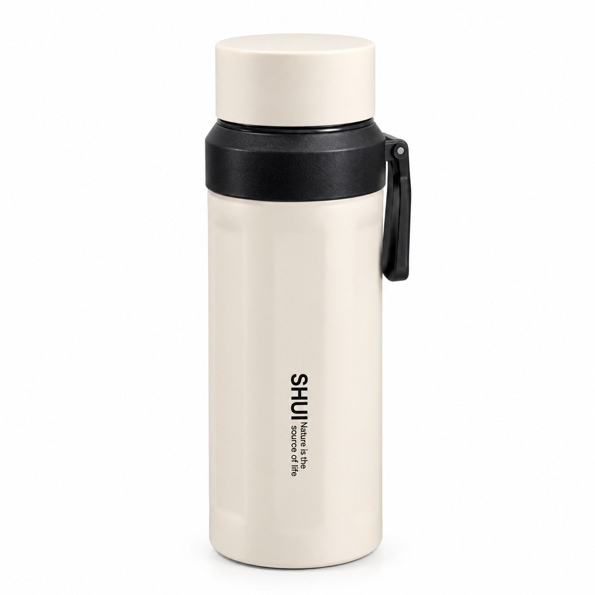 SHUI Minimalist Insulated Water Bottle – Ivory
