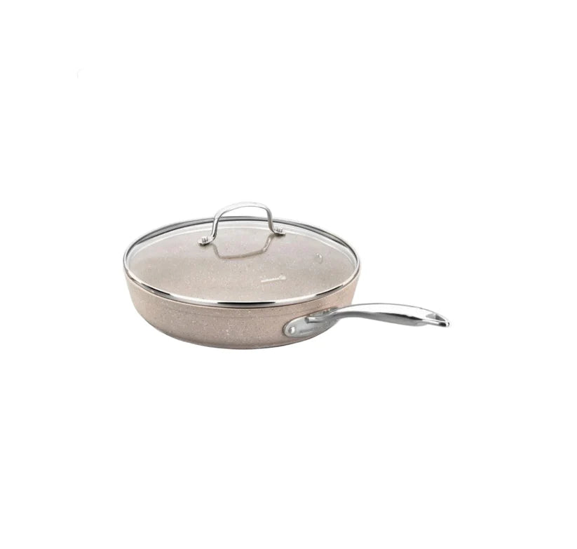 Korkmaz Granita Alu. Frypan 24x4.7cm w/lid