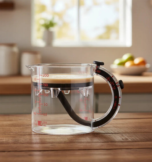 4 in 1 Adjustable Measuring Cup, Multifunctional Kitchen Measuring Cup, Space Saving Measuring Cup