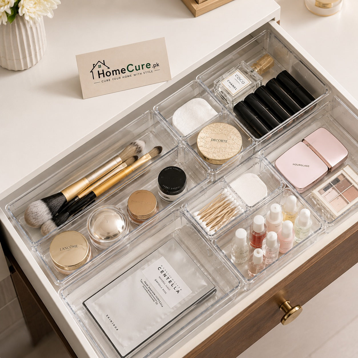 Transparent Drawer Organizer – Clear Multipurpose Storage Box