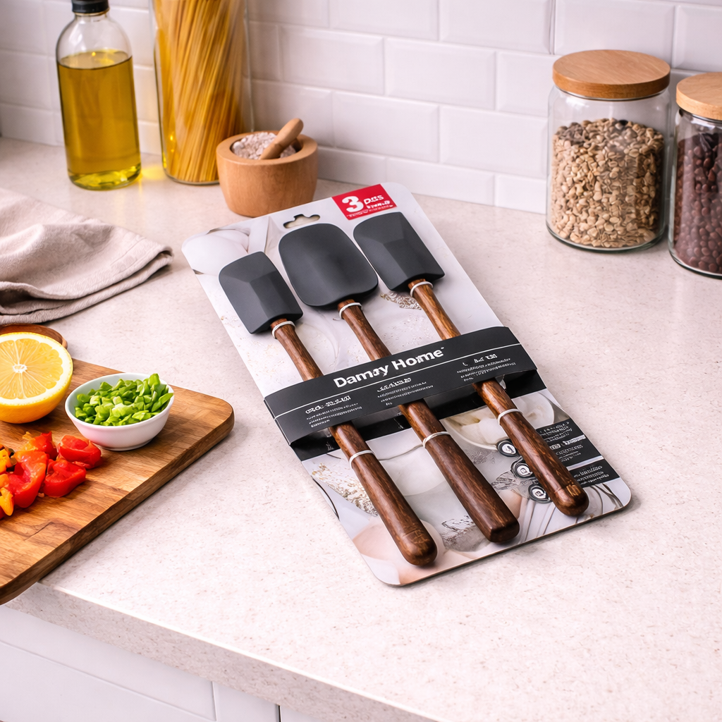 Danny Home Spatula, Scoop & ﻿Scraper Set 3pcs