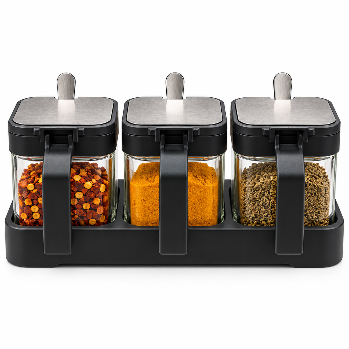 3-in-1 Seasoning Box Set | Black
