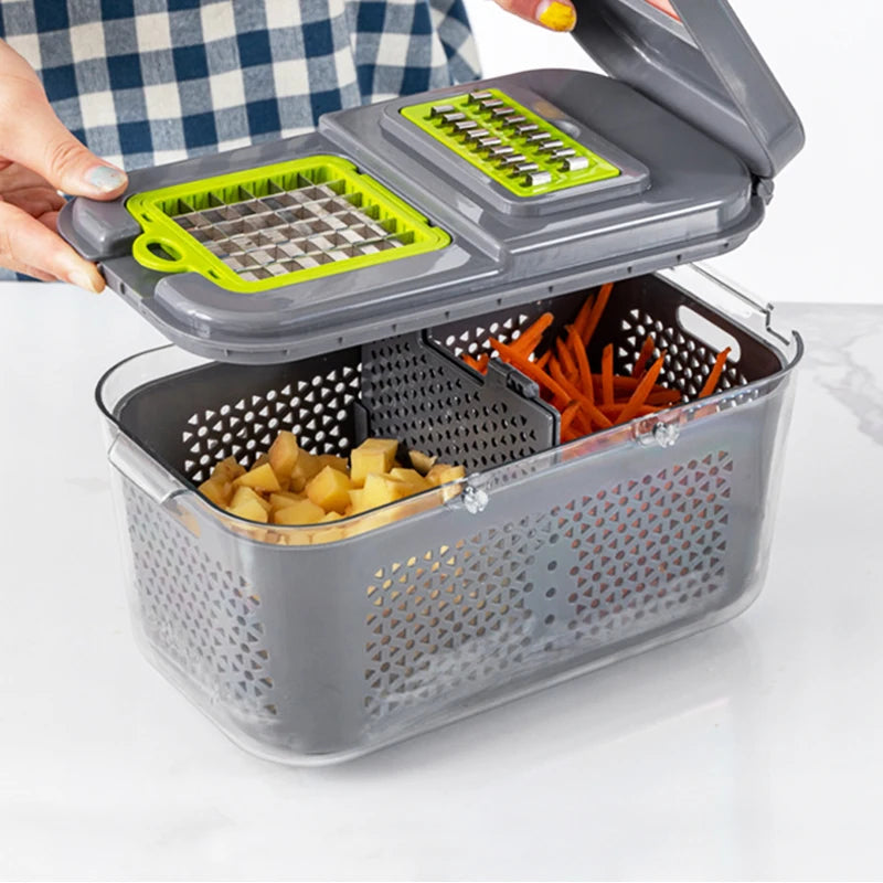 Multifunctional Vegetable Cutter 22 in 1 Fruit Vegetable Slicer