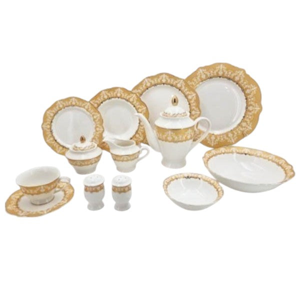 Angela 47 Pieces Ceramic Dinner Set - RM256